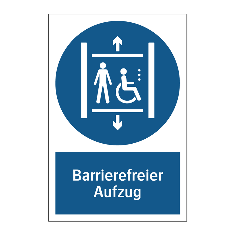 Barrierefreier Aufzug