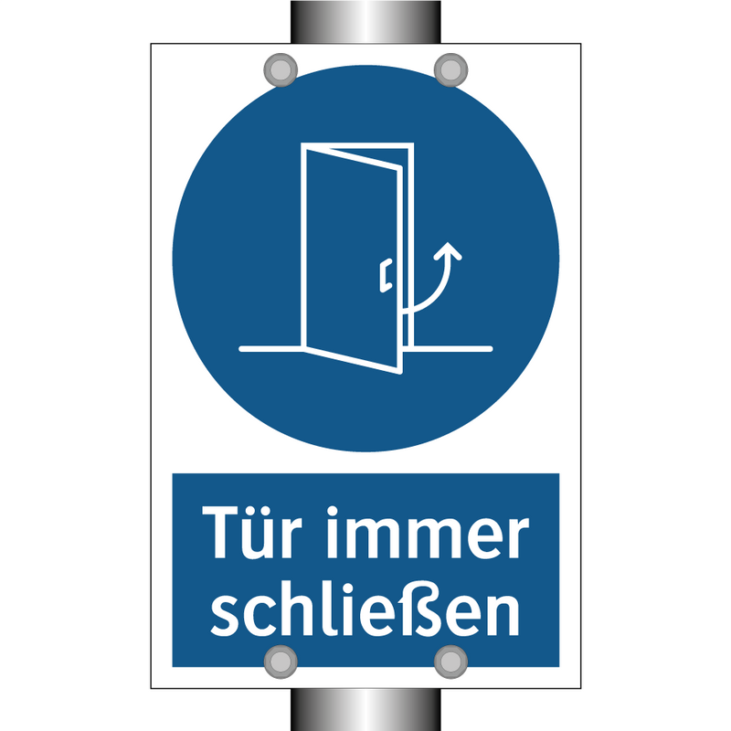 Tür immer schließen