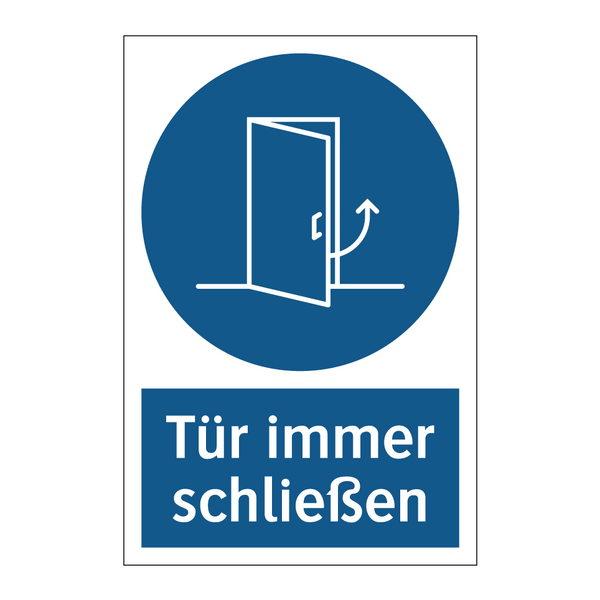 Tür immer schließen
