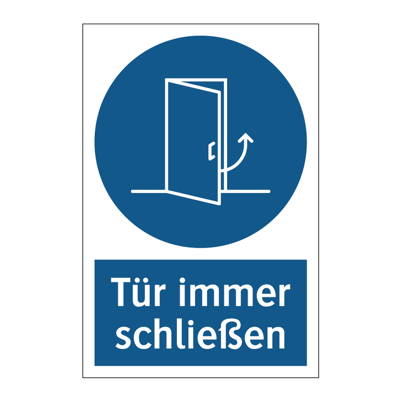 Tür immer schließen