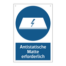 Antistatische Matte erforderlich