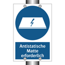 Antistatische Matte erforderlich