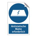 Antistatische Matte erforderlich