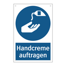Handcreme auftragen