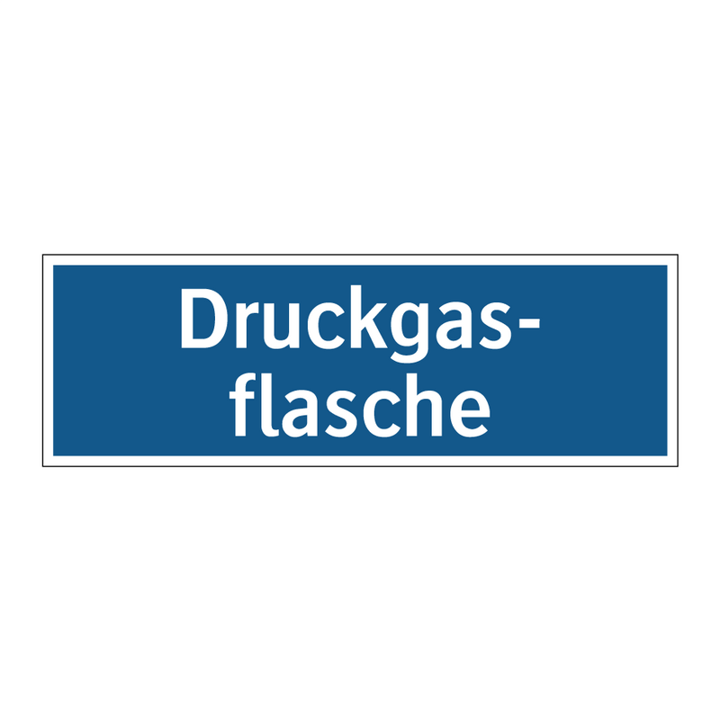 Druckgas- flasche