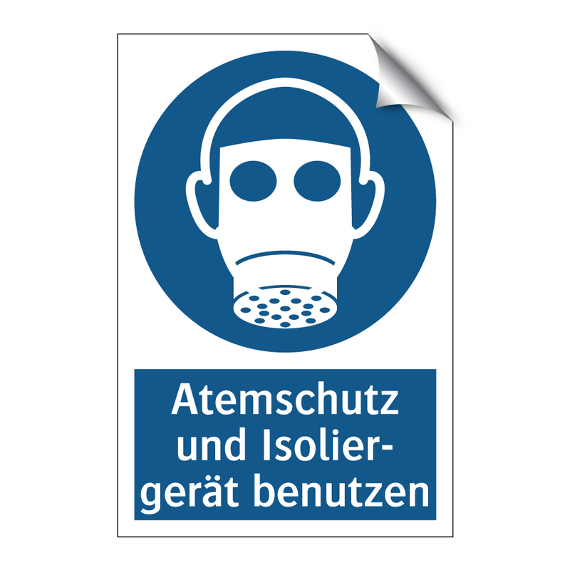 Atemschutz und Isolier- gerät benutzen