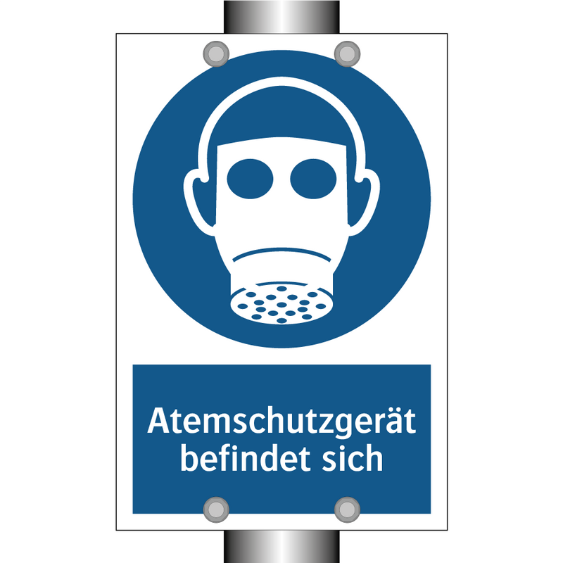 Atemschutzgerät befindet sich