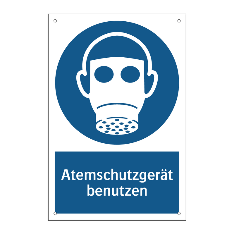 Atemschutzgerät benutzen
