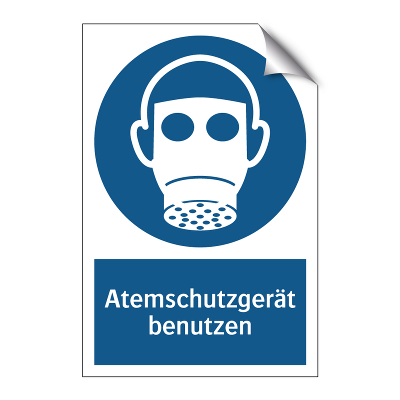 Atemschutzgerät benutzen