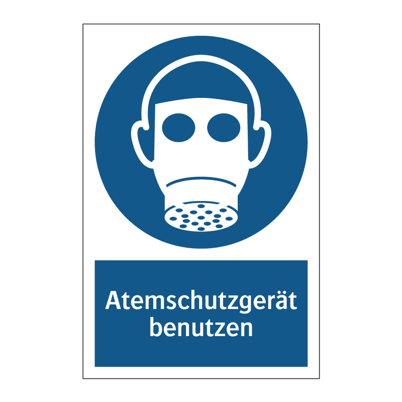 Atemschutzgerät benutzen