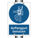 Auffanggurt benutzen