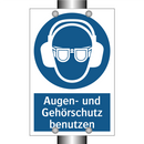 Augen- und Gehörschutz benutzen