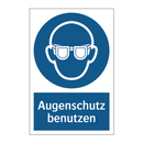 Augenschutz benutzen
