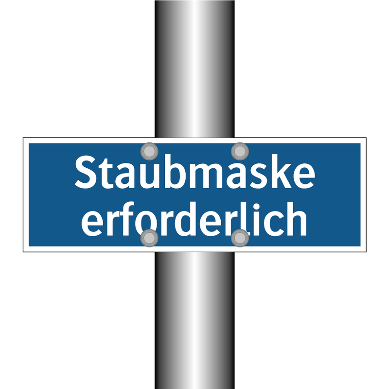 Staubmaske erforderlich
