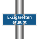 E-Zigaretten erlaubt
