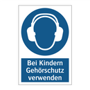 Bei Kindern Gehörschutz verwenden