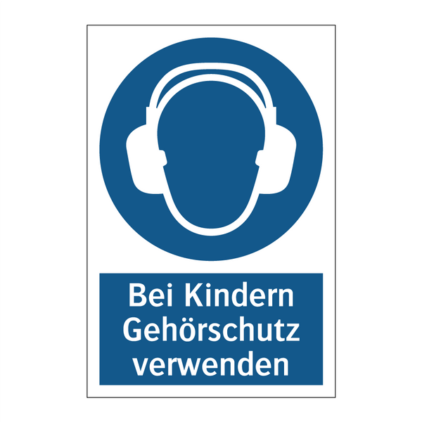 Bei Kindern Gehörschutz verwenden