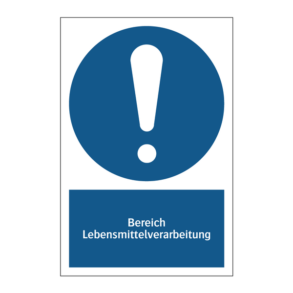 Bereich Lebensmittelverarbeitung