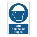 Bitte Kopfhaube tragen