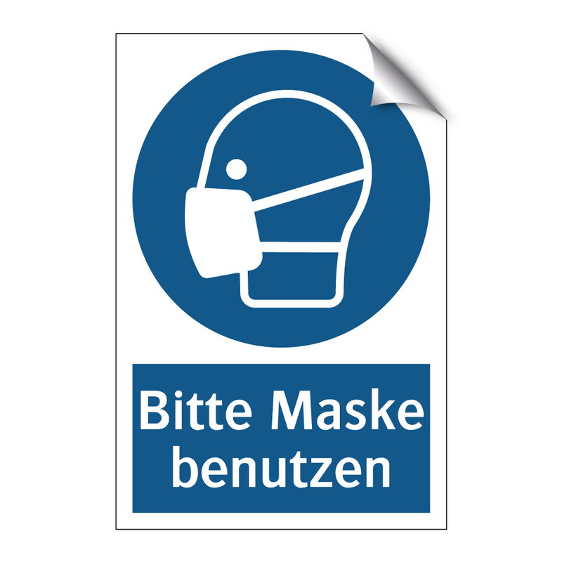 Bitte Maske benutzen