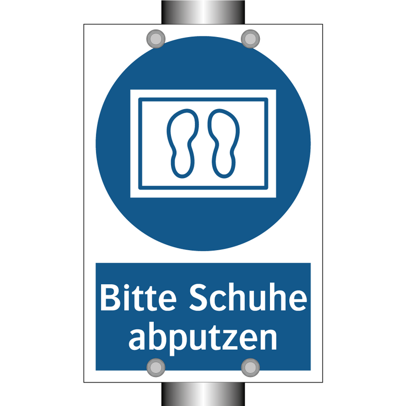 Bitte Schuhe abputzen