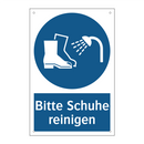 Bitte Schuhe reinigen