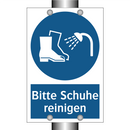 Bitte Schuhe reinigen