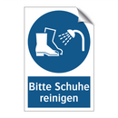 Bitte Schuhe reinigen