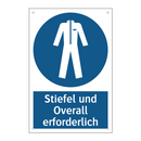 Stiefel und Overall erforderlich