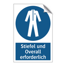 Stiefel und Overall erforderlich