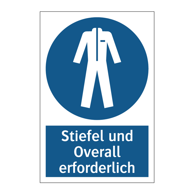 Stiefel und Overall erforderlich