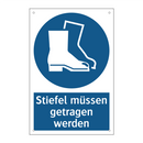 Stiefel müssen getragen werden