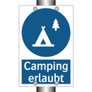 Camping erlaubt