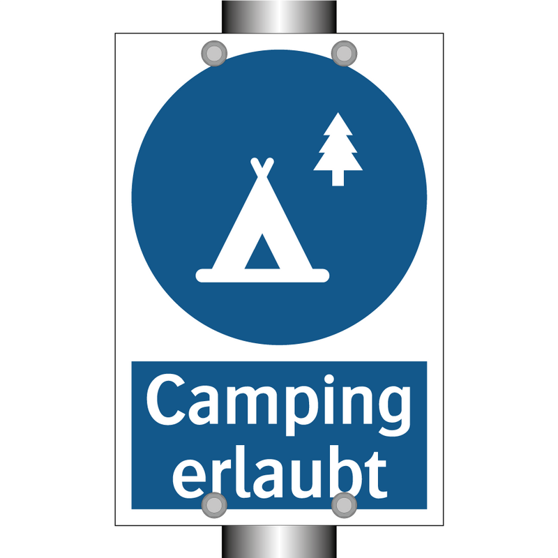 Camping erlaubt