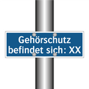 Gehörschutz befindet sich: XX