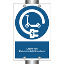 Laden von Elektromobilitätsrollern