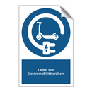 Laden von Elektromobilitätsrollern