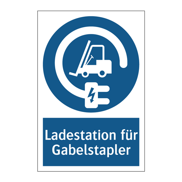 Ladestation für Gabelstapler