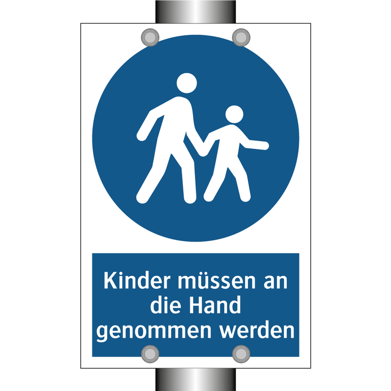 Kinder müssen an die Hand genommen werden