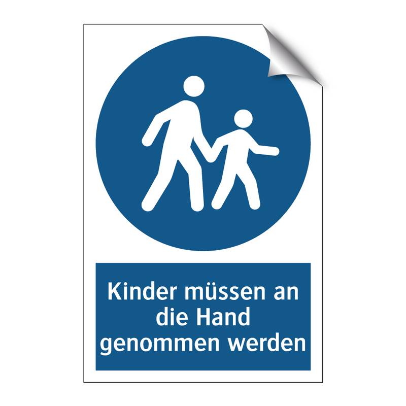 Kinder müssen an die Hand genommen werden