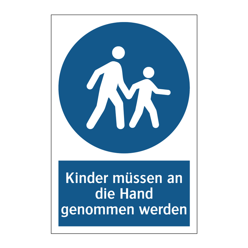 Kinder müssen an die Hand genommen werden
