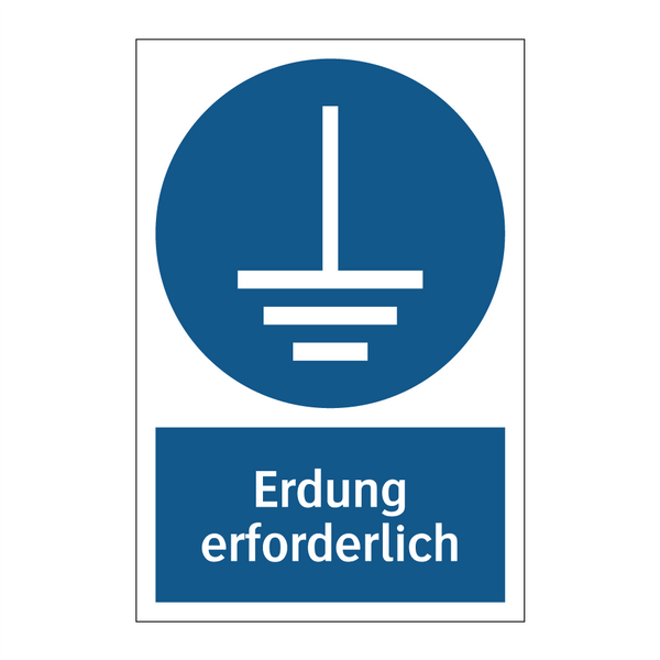 Erdung erforderlich