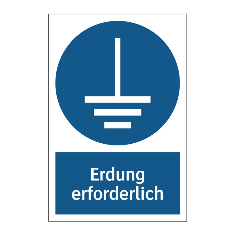 Erdung erforderlich