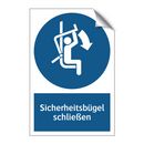 Sicherheitsbügel schließen