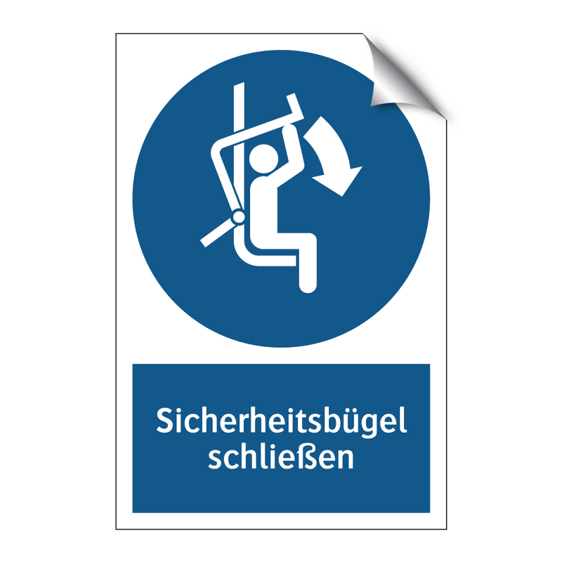 Sicherheitsbügel schließen