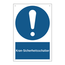 Kran-Sicherheitsschalter