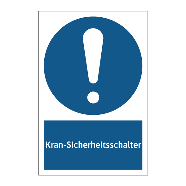 Kran-Sicherheitsschalter