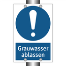 Grauwasser ablassen