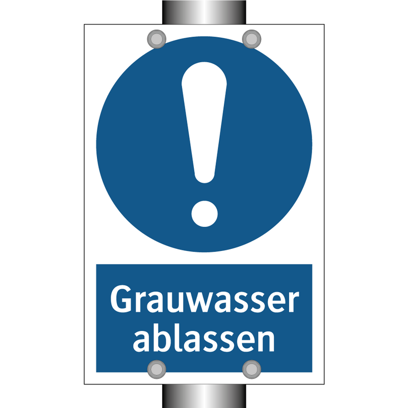 Grauwasser ablassen