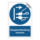 Hauptverbindung trennen